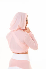 Super Cropped Hoodie Rose